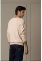 Sweater Tejido En Algodón Para Hombre Manga Ranglan Sweater Tejido En Algodón Para Hombre Manga Ranglan Crema XL VÉLEZ de Vélez