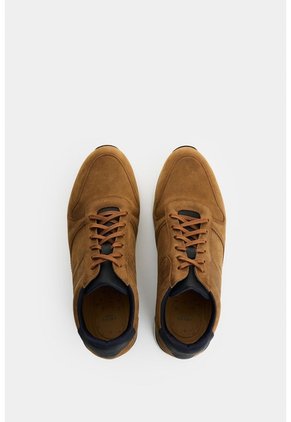 Tenis En Cuero Para Hombre Cooper 4 Tenis En Cuero Para Hombre Cooper 4 Miel 41 VÉLEZ