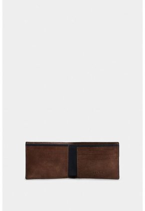 Billetera Halo Spring De Cuero Para Hombre Contrastes Billetera Halo Spring De Cuero Para Hombre Contrastes Arena Vélez