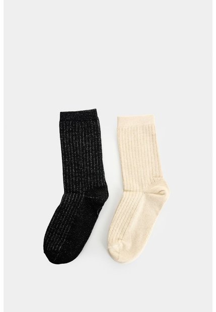Calcetines Sendero Acanalados Para Mujer Calcetines Sendero Acanalados Para Mujer Negro XS VÉLEZ