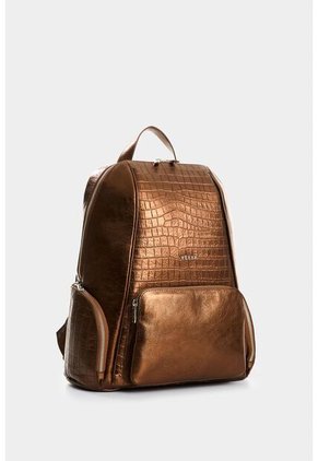 Morral De Cuero Folia Para Mujer Georgia Morral De Cuero Folia Para Mujer Georgia Bronce VÉLEZ