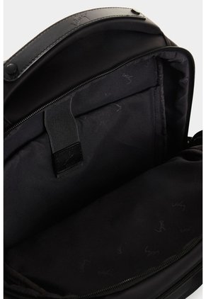Tula Morral En Lona Para Hombre Trapani Tula Morral En Lona Para Hombre Trapani Negro VÉLEZ