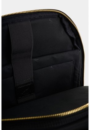 Morral Púrpura En Lona Para Mujer Casual Morral Púrpura En Lona Para Mujer Casual Negro VÉLEZ