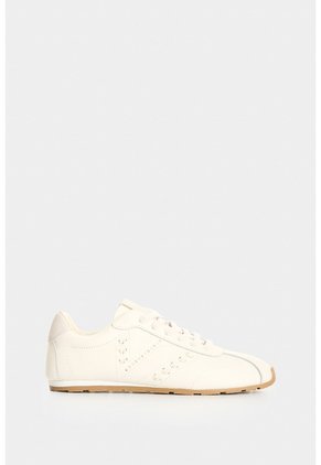 Tenis En Cuero Para Mujer Savanna Grain Stitch Tenis En Cuero Para Mujer Savanna Grain Stitch Blanco 38 VÉLEZ