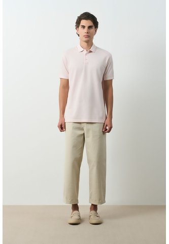 Polo Lucca Manga Corta Para Hombre Texturizada Polo Lucca Manga Corta Para Hombre Texturizada Rosado S VÉLEZ Vélez