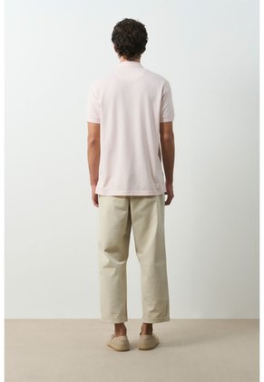 Polo Lucca Manga Corta Para Hombre Texturizada Polo Lucca Manga Corta Para Hombre Texturizada Rosado S VÉLEZ