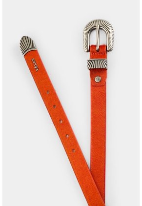 Cinturón Unifaz En Cuero Pelo Para Mujer Tierra Cinturón Unifaz En Cuero Pelo Para Mujer Tierra Naranja M VÉLEZ