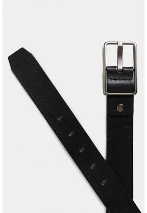 Cinturón Unifaz Samur De Cuero Para Hombre Hebilla Cuadrada Cinturón Unifaz Samur De Cuero Para Hombre Hebilla Cuadrada Negro 44 VÉLEZ