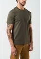 Camiseta Micropima Arizona Para Hombre Semi Ajustada Camiseta Micropima Arizona Para Hombre Semi Ajustada Verde Oliva M VÉLEZ de Vélez