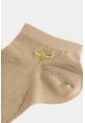 Calcetines Kalahari Para Mujer Tobillero Bordado De Abeja Calcetines Kalahari Para Mujer Tobillero Bordado De Abeja Arena XS VÉLEZ de Vélez