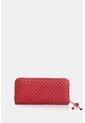 Billetera Porta Chequera De Cuero Para Mujer Astra Billetera Porta Chequera De Cuero Para Mujer Astra Rojo VÉLEZ de Vélez