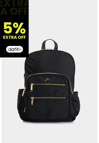 Morral Broni De Lona Para Mujer Versátil Morral Broni De Lona Para Mujer Versátil Negro VÉLEZ Vélez
