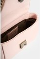 Bandolera Mini Lili De Cuero Con Flecos Y Taches Para Mujer Bandolera Mini Lili De Cuero Con Flecos Y Taches Para Mujer Rosado VÉLEZ de Vélez