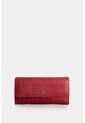 Porta Chequera Extravaganza De Cuero Para Mujer Grabado Porta Chequera Extravaganza De Cuero Para Mujer Grabado Rojo VÉLEZ de Vélez