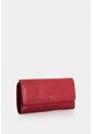 Porta Chequera Extravaganza De Cuero Para Mujer Grabado Porta Chequera Extravaganza De Cuero Para Mujer Grabado Rojo VÉLEZ de Vélez