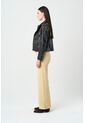 Chaqueta Biker De Cuero Para Mujer Cristales Chaqueta Biker De Cuero Para Mujer Cristales Negro Perlado S VÉLEZ de Vélez