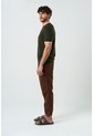 Camiseta Tejida Manga Corta Para Hombre Luminia Camiseta Tejida Manga Corta Para Hombre Luminia Verde Oliva XS VÉLEZ de Vélez