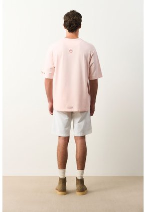 Camiseta Cropped En Algodón Para Hombre I Love Latinas Camiseta Cropped En Algodón Para Hombre I Love Latinas Rosado S VÉLEZ