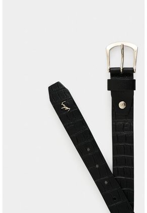 Cinturón Unifaz Pradera De Cuero Para Mujer Grabado Cinturón Unifaz Pradera De Cuero Para Mujer Grabado Negro S VÉLEZ