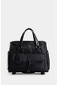 Maleta De Viaje Bloom 2 En Jacquard Para Mujer Sistema Trolley Maleta De Viaje Bloom 2 En Jacquard Para Mujer Sistema Trolley Negro VÉLEZ de Vélez