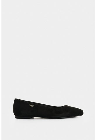 Baleta De Cuero Gamuzado Para Mujer Elia Baleta De Cuero Gamuzado Para Mujer Elia Negro 37 VÉLEZ Vélez
