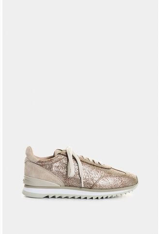 Tenis De Cuero Y Folia Para Mujer Sand Tenis De Cuero Y Folia Para Mujer Sand Plata 38 VÉLEZ Vélez