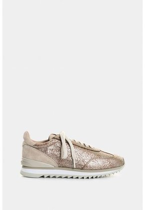 Tenis De Cuero Y Folia Para Mujer Sand Tenis De Cuero Y Folia Para Mujer Sand Plata 38 VÉLEZ