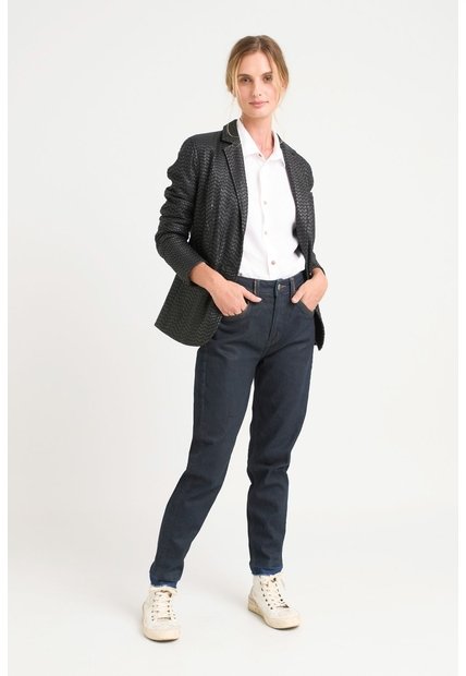 Jean Tulipan Tiro Alto En Denim Stretch Para Mujer Semi Ajustado Jean Tulipan Tiro Alto En Denim Stretch Para Mujer Semi Ajustado Azul Oscuro 05 VÉLEZ