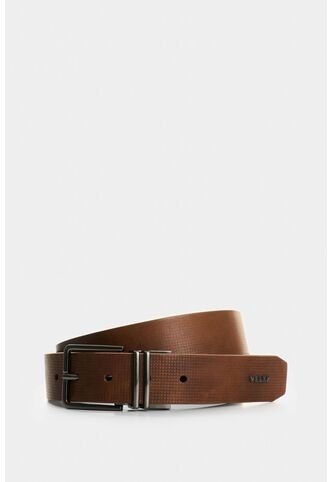 Cinturón Doble Faz De Cuero Para Hombre Axel Cinturón Doble Faz De Cuero Para Hombre Axel Miel 30 VÉLEZ Vélez