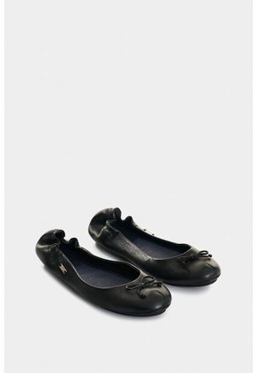 Baleta De Cuero Para Mujer Orión Baleta De Cuero Para Mujer Orión Negro 34 VÉLEZ