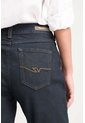 Jean Tulipan Tiro Alto En Denim Stretch Para Mujer Semi Ajustado Jean Tulipan Tiro Alto En Denim Stretch Para Mujer Semi Ajustado Azul Oscuro 05 VÉLEZ de Vélez