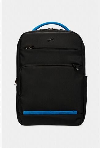 Morral Ginger En Lona Impermeable Para Hombre Detalles En Cuero Morral Ginger En Lona Impermeable Para Hombre Detalles En Cuero Negro VÉLEZ Vélez