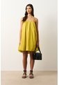 Vestido Mini Balloon Para Mujer Eos Vestido Mini Balloon Para Mujer Eos Amarillo Limon 12 VÉLEZ de Vélez