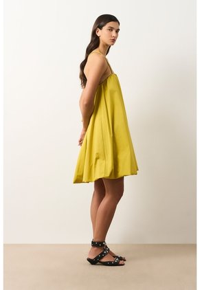 Vestido Mini Balloon Para Mujer Eos Vestido Mini Balloon Para Mujer Eos Amarillo Limon 12 VÉLEZ