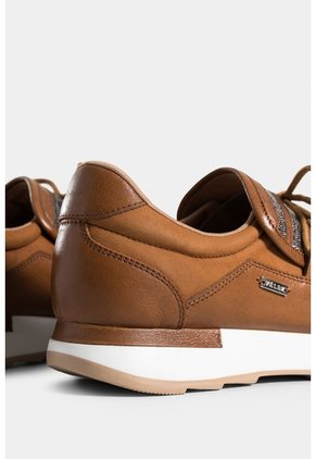 Zapatos Cordón Napoles 2.0 De Cuero Para Mujer Punteras En Contraste Zapatos Cordón Napoles 2.0 De Cuero Para Mujer Punteras En Contraste Miel 38 VÉLEZ