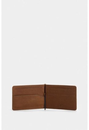 Porta Billetes Spello De Cuero Para Hombre Gancho Metálico Porta Billetes Spello De Cuero Para Hombre Gancho Metálico Miel VÉLEZ