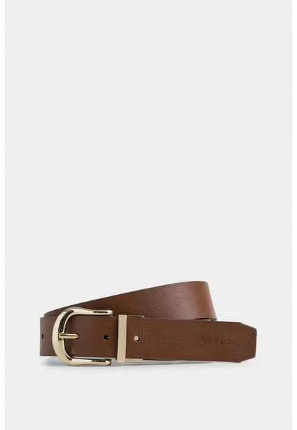 Cinturón Doble Faz Tropical New 2.0 De Cuero Para Mujer Hebilla Reversible Cinturón Doble Faz Tropical New 2.0 De Cuero Para Mujer Hebilla Reversible Combinado L VÉLEZ