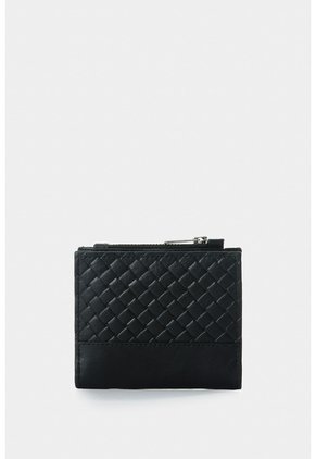 Billetera De Cuero Grabado Para Mujer Hazen Billetera De Cuero Grabado Para Mujer Hazen Negro VÉLEZ