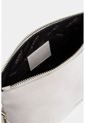 Cosmetiquera Cuzzo De Cuero Para Mujer Manija Taches Cosmetiquera Cuzzo De Cuero Para Mujer Manija Taches Gris Vélez