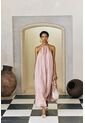 Vestido Maxi Halter Para Mujer Rouge Vestido Maxi Halter Para Mujer Rouge Rosado 10 VÉLEZ de Vélez