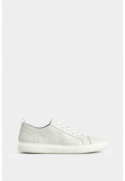 Tenis Arezzo De Cuero Liso Para Hombre Semi Brillante Tenis Arezzo De Cuero Liso Para Hombre Semi Brillante Blanco 38 Vélez