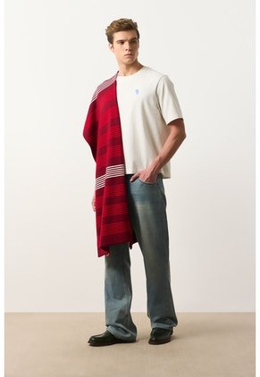 Camiseta Oversized En Algodón Para Hombre Camiseta Oversized En Algodón Para Hombre Blanco S VÉLEZ