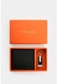 Kit Billetera + Llavero De Cuero Para Hombre Boyeros 2 Kit Billetera + Llavero De Cuero Para Hombre Boyeros 2 Negro VÉLEZ de Vélez
