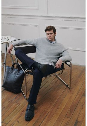 Sweater Sika Tejido Para Hombre Bicolor Sweater Sika Tejido Para Hombre Bicolor Gris XL VÉLEZ