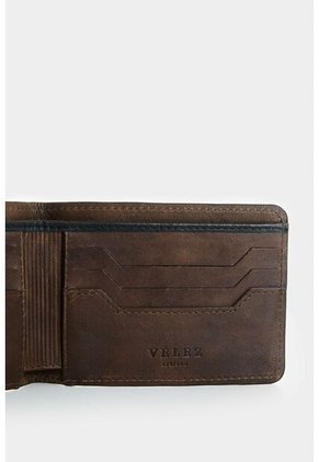 Billetera De Cuero Para Hombre Tessa Billetera De Cuero Para Hombre Tessa Negro VÉLEZ