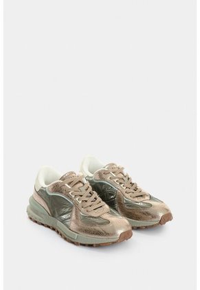 Tenis De Cuero Folia Para Mujer Spectra Tenis De Cuero Folia Para Mujer Spectra Plata 36 VÉLEZ