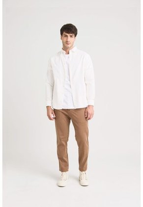 Camisa Parús En Algodón Para Hombre Mini Corduroy Camisa Parús En Algodón Para Hombre Mini Corduroy Blanco M Vélez