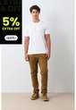 Camiseta Micropima Arizona Para Hombre Semi Ajustada Camiseta Micropima Arizona Para Hombre Semi Ajustada Blanco XXL VÉLEZ de Vélez