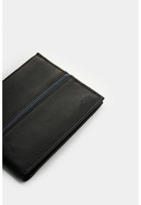 Billetera De Cuero Para Hombre Maple 2 Billetera De Cuero Para Hombre Maple 2 Negro VÉLEZ