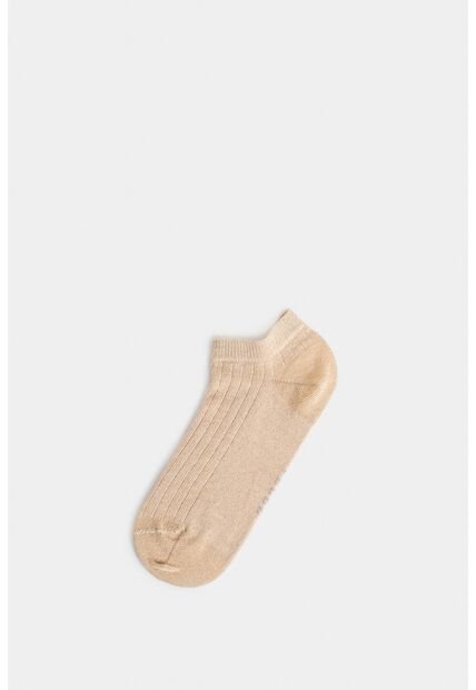 Calcetines Tobilleros Sereno Para Mujer Detalle Lúrex Calcetines Tobilleros Sereno Para Mujer Detalle Lúrex Arena XS VÉLEZ